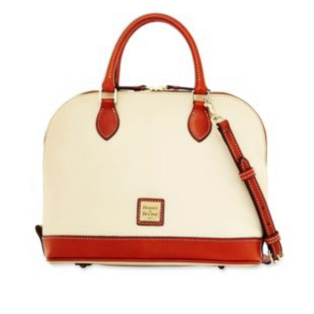 🌟Authentic Dooney & Bourke Pebble Grain Zip Zip Satchel 🌟